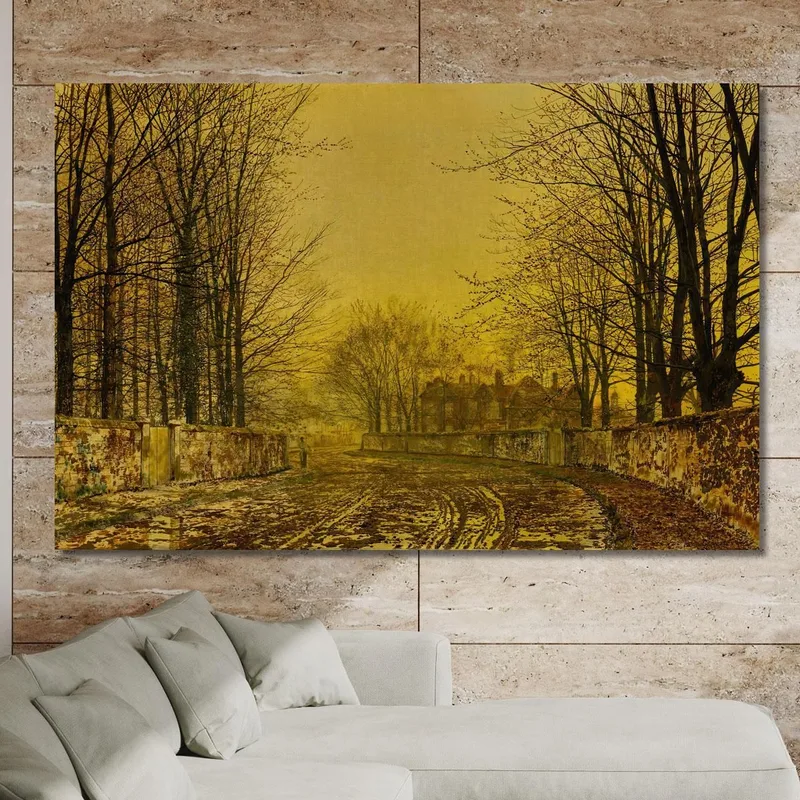 Die Königinnenstraße John Atkinson Grimshaw