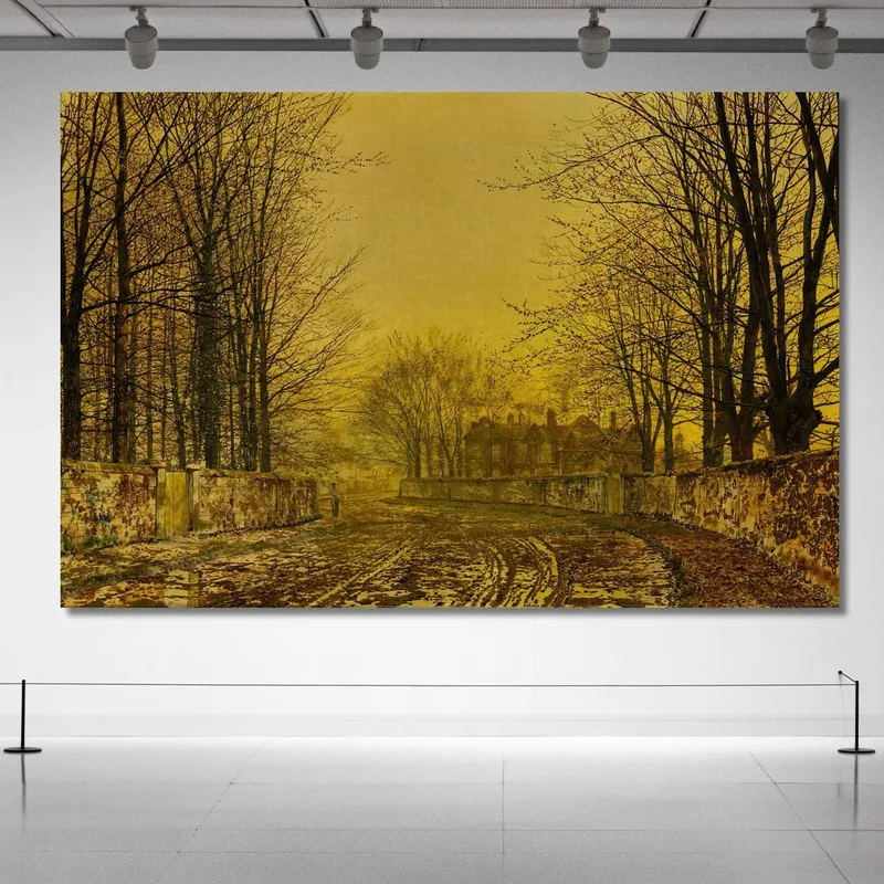 Die Königinnenstraße John Atkinson Grimshaw