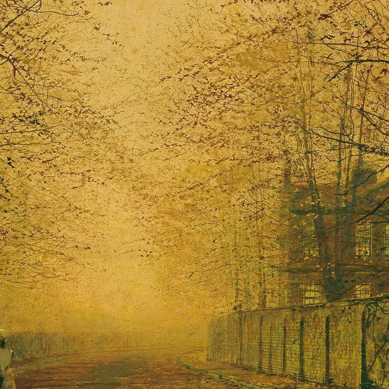 Sous Les Hêtres John Atkinson Grimshaw