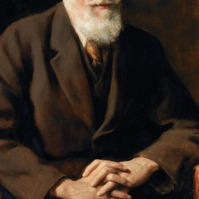 Retrato De George Bernard Shaw 1856-1950 Dramaturgo John Collier