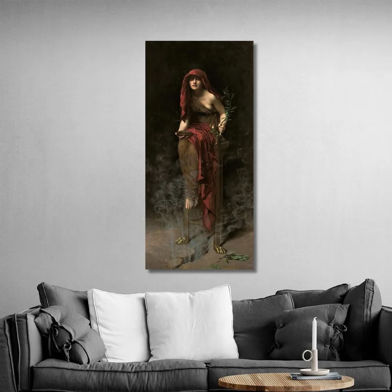 Priestess Of Delphi John Collier