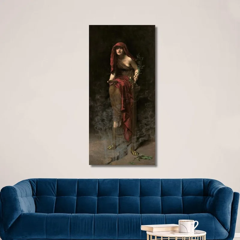 Priestess Of Delphi John Collier