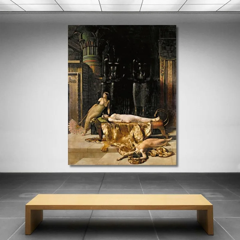 La Mort De Cléopâtre John Collier