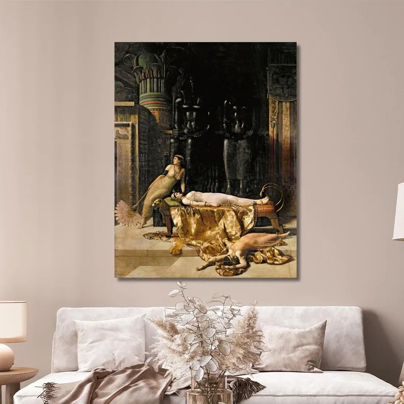La Mort De Cléopâtre John Collier
