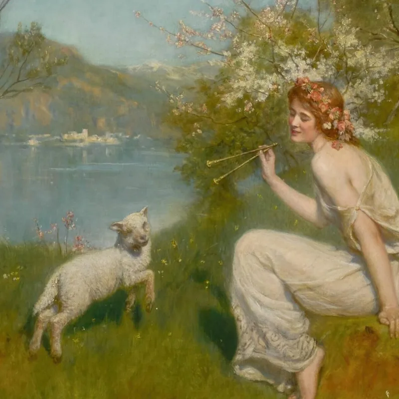 Waldnymphe John Collier