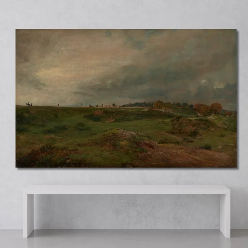 A Road Across Hampstead Heath John Constable