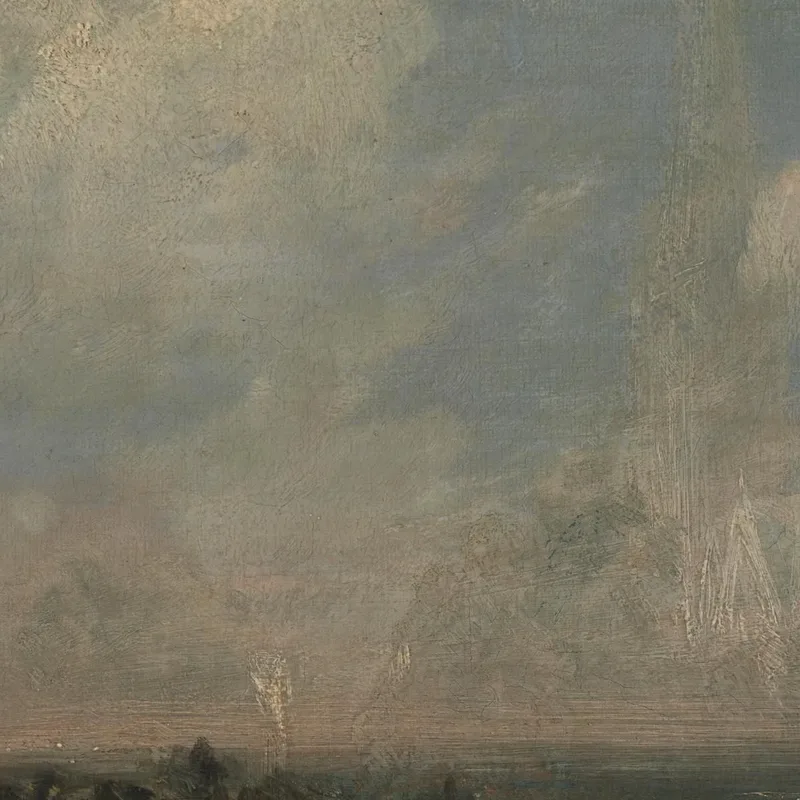 Una Vista Da Hampstead Heath John Constable