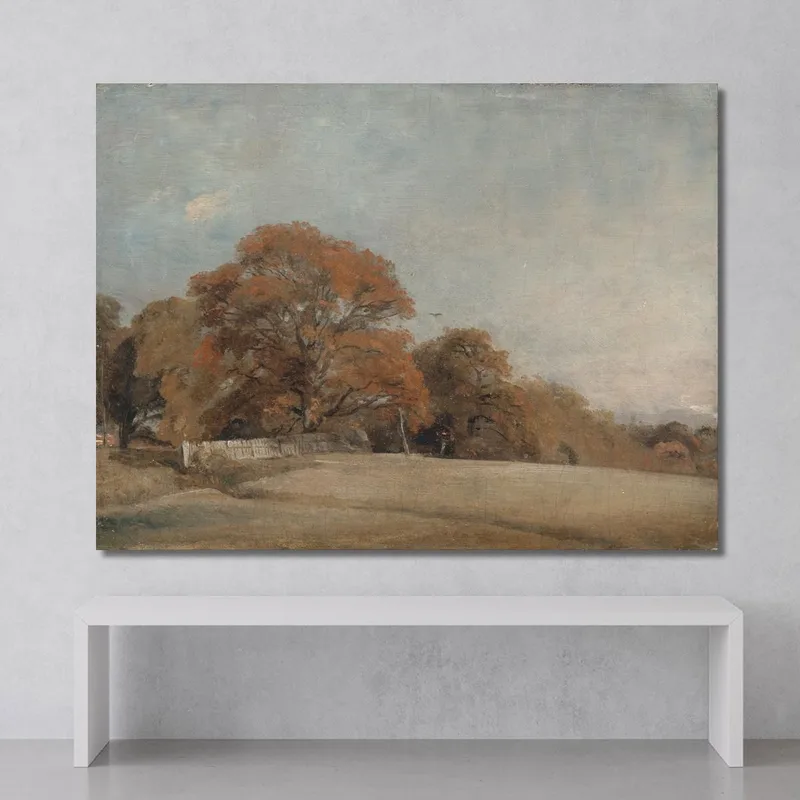 Un Paisaje Otoñal En East Bergholt John Constable