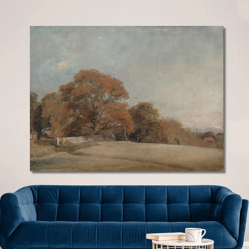 Un Paisaje Otoñal En East Bergholt John Constable
