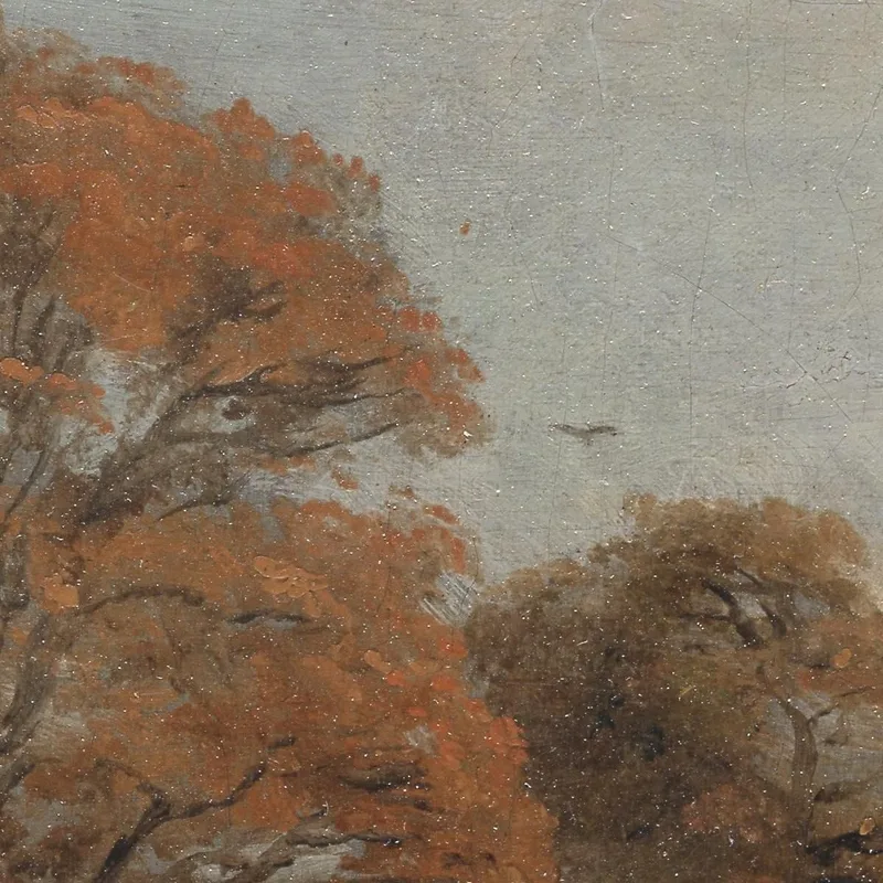 Un Paisaje Otoñal En East Bergholt John Constable