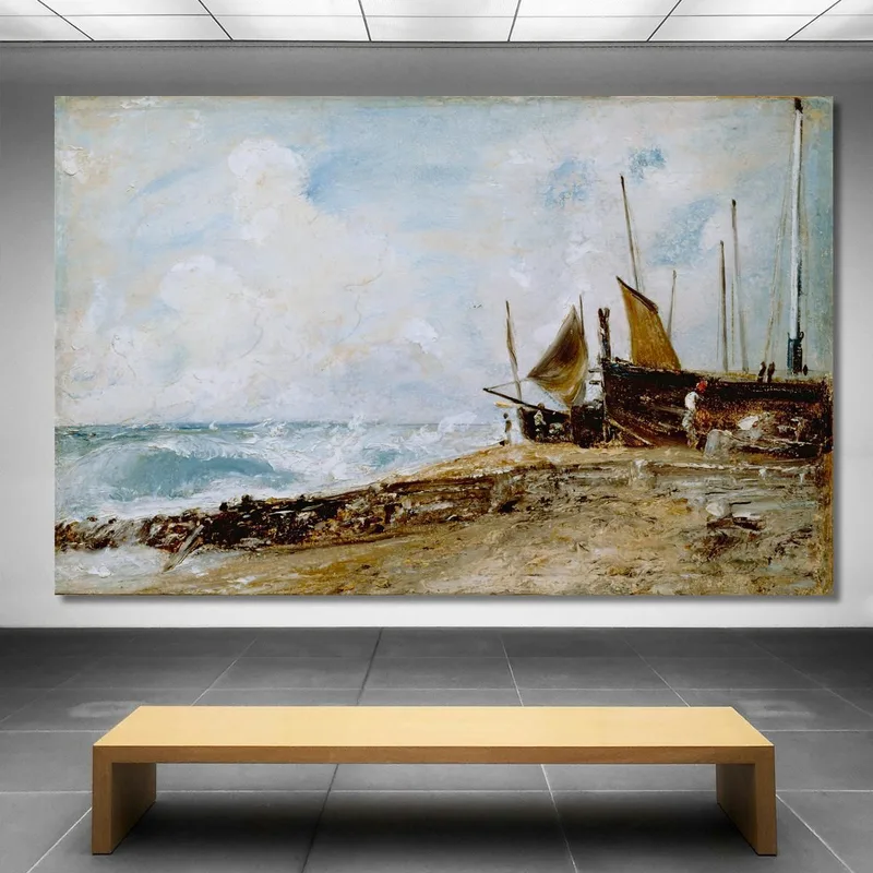 Scena Costiera Vicino A Brighton John Constable