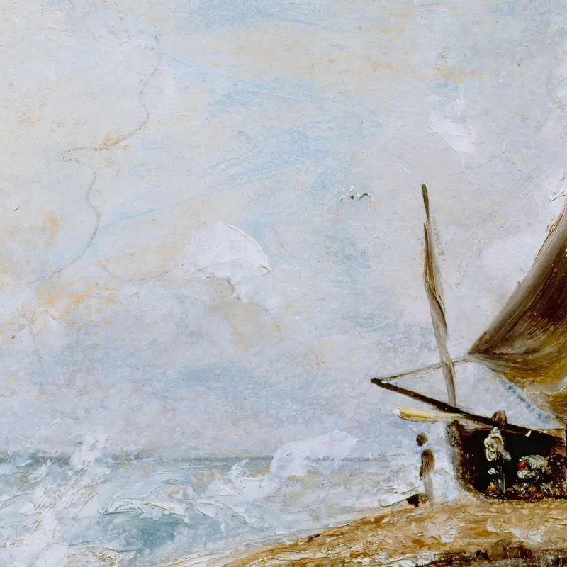Scena Costiera Vicino A Brighton John Constable