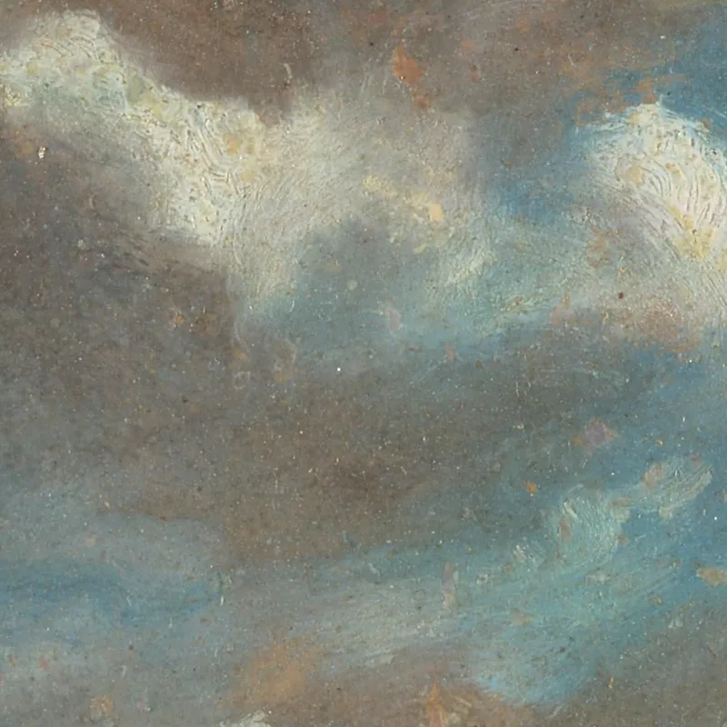 Paysage Étendu Avec Des Nuages Gris John Constable