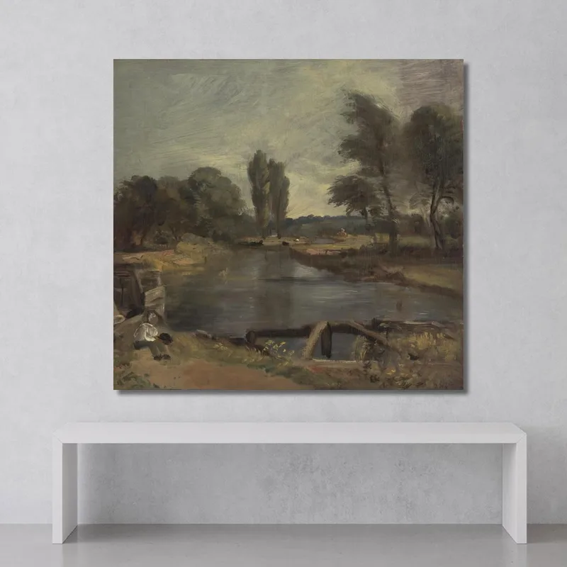 Flatford Lock John Constable