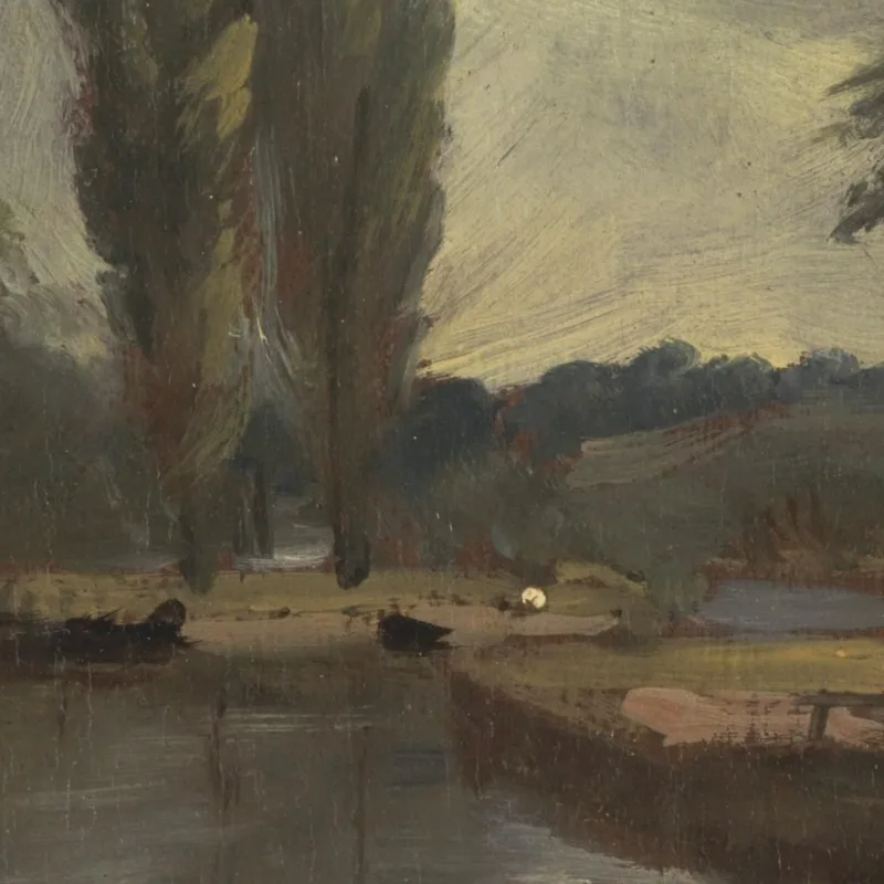 Flatford Lock John Constable