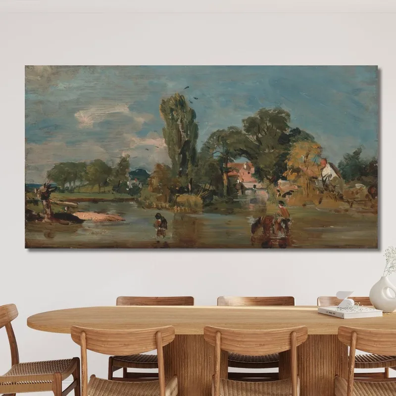 Flatford Mill 2 John Constable