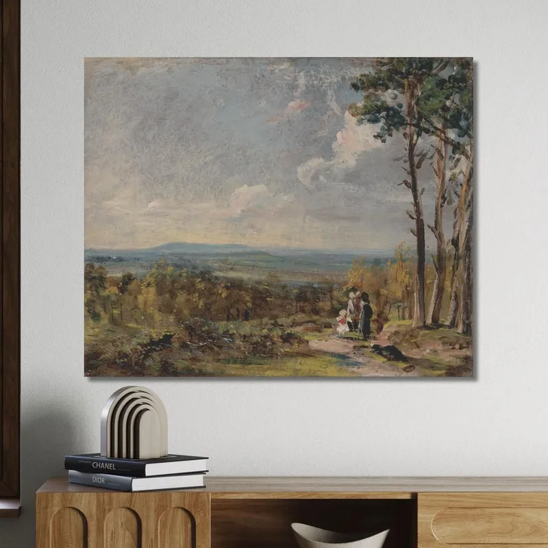 Hampstead Heath Looking Towards Harrow John Constable