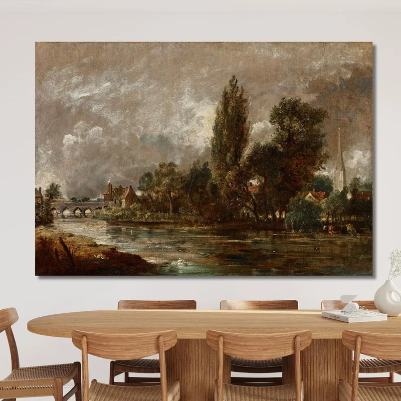 Harnham Bridge Salisbury John Constable