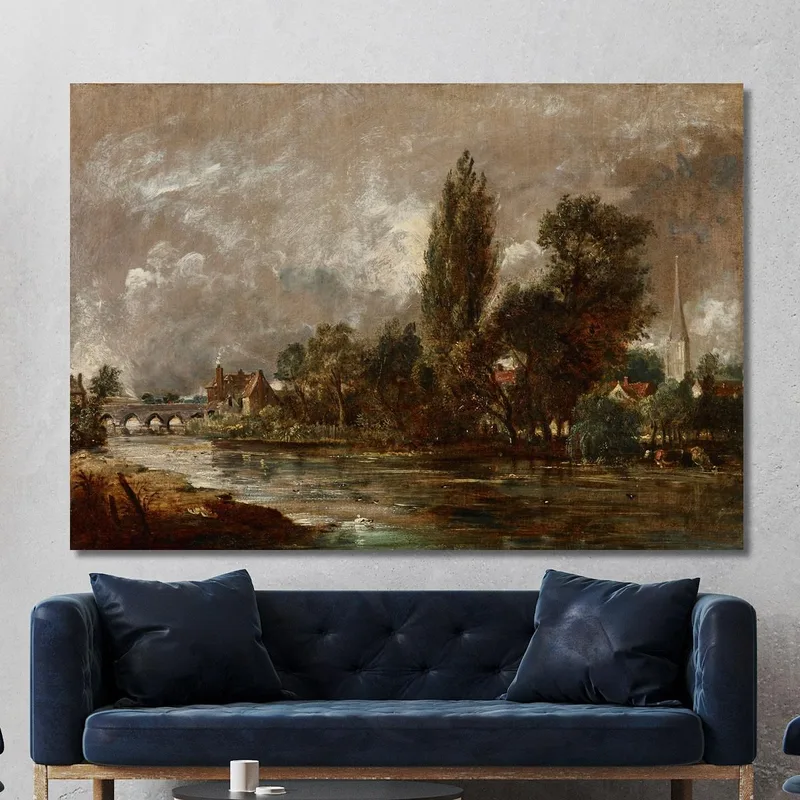 Harnham Bridge Salisbury John Constable
