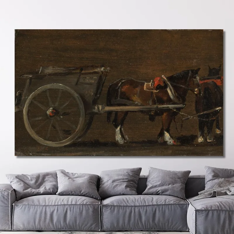 Pferd Und Karren John Constable