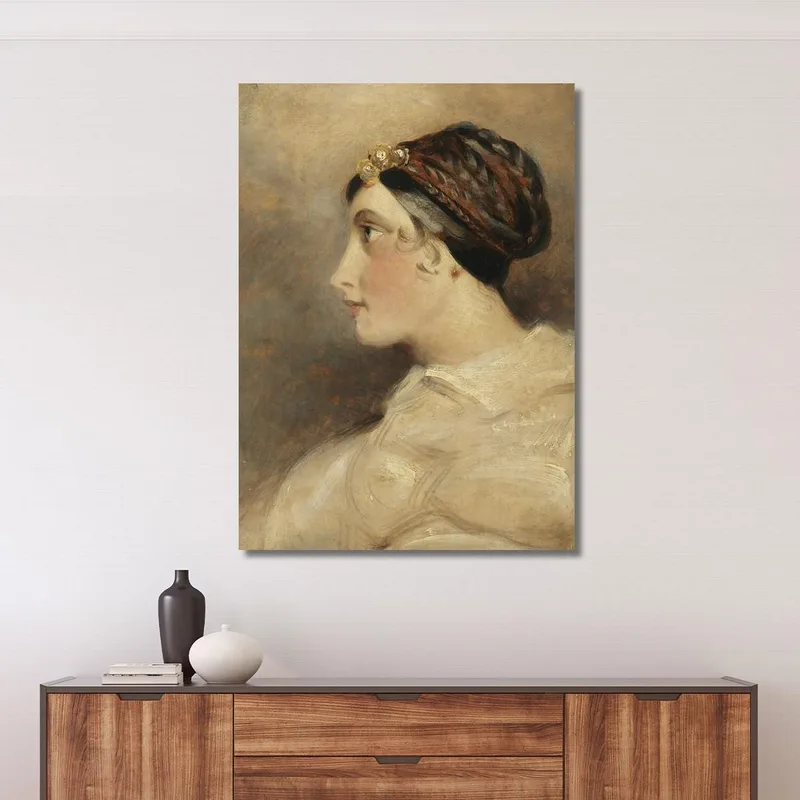 Portrait D'Une Dame John Constable