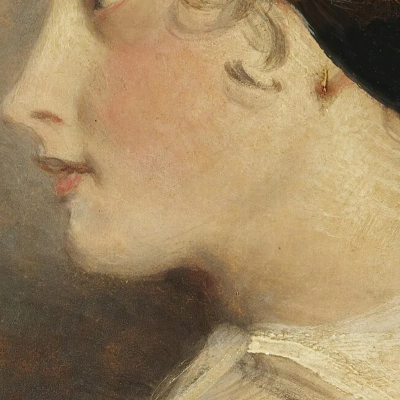 Portrait D'Une Dame John Constable