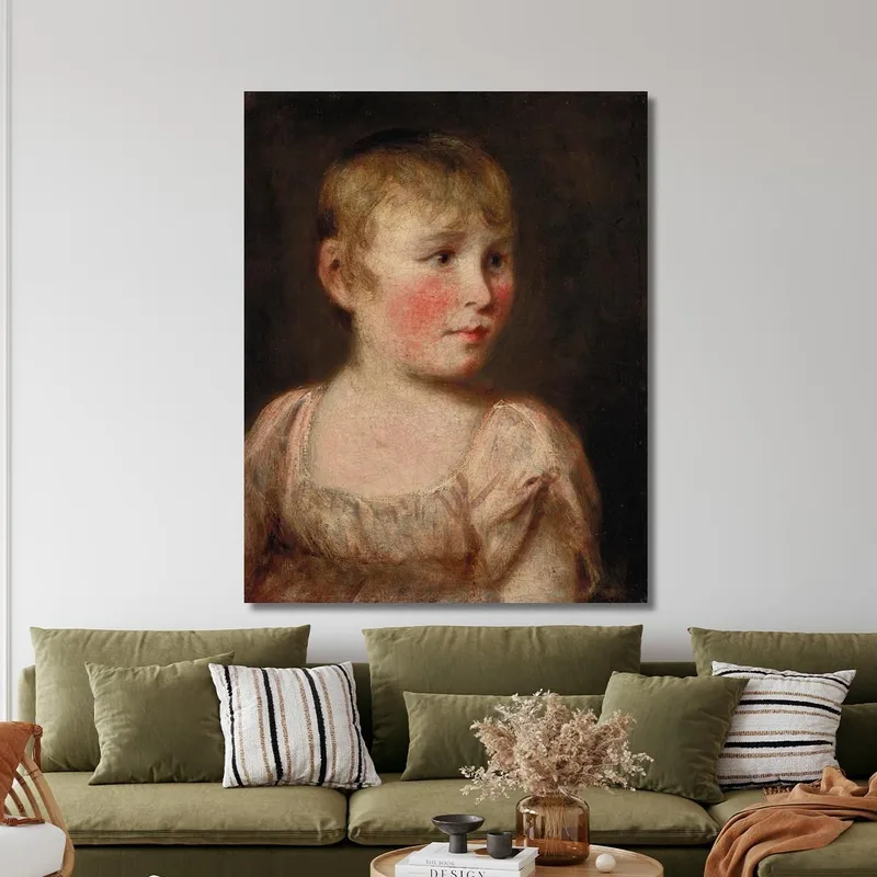 Portrait D'Eliza Lewis John Constable