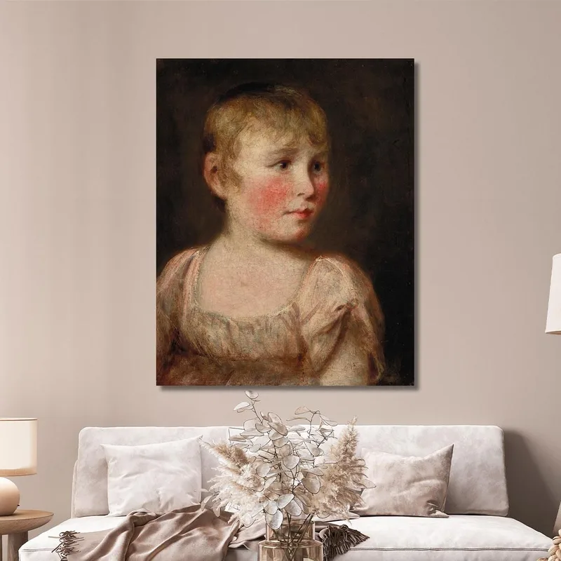 Portrait D'Eliza Lewis John Constable