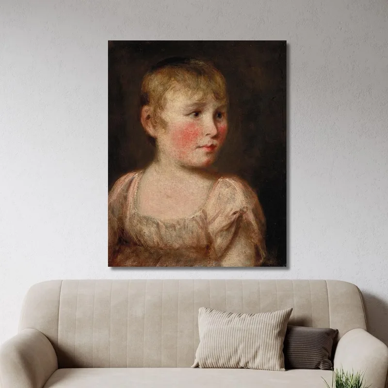 Portrait D'Eliza Lewis John Constable