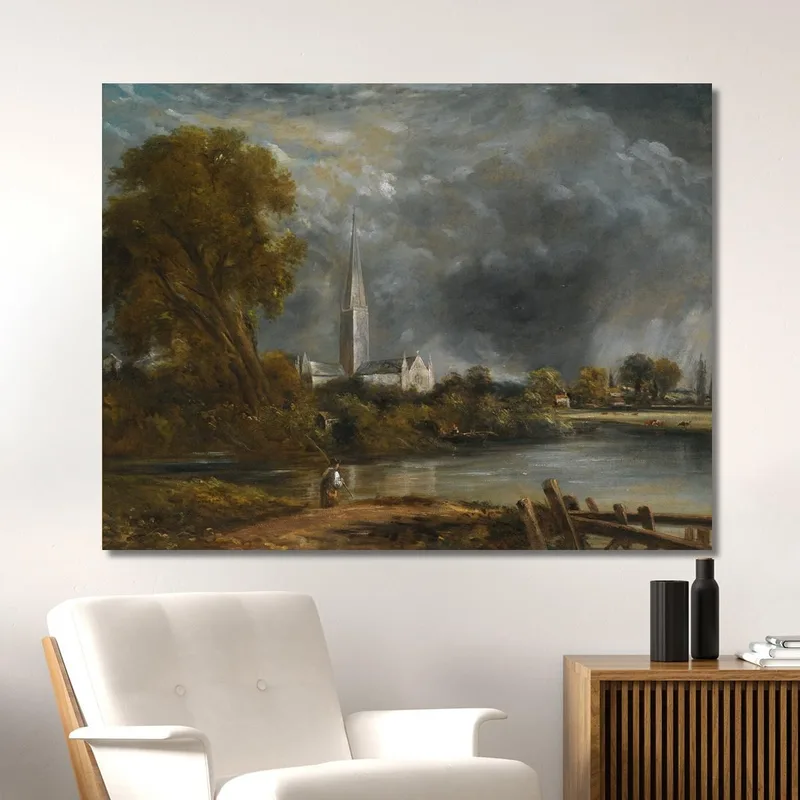 Cattedrale Di Salisbury Dai Prati (2) John Constable