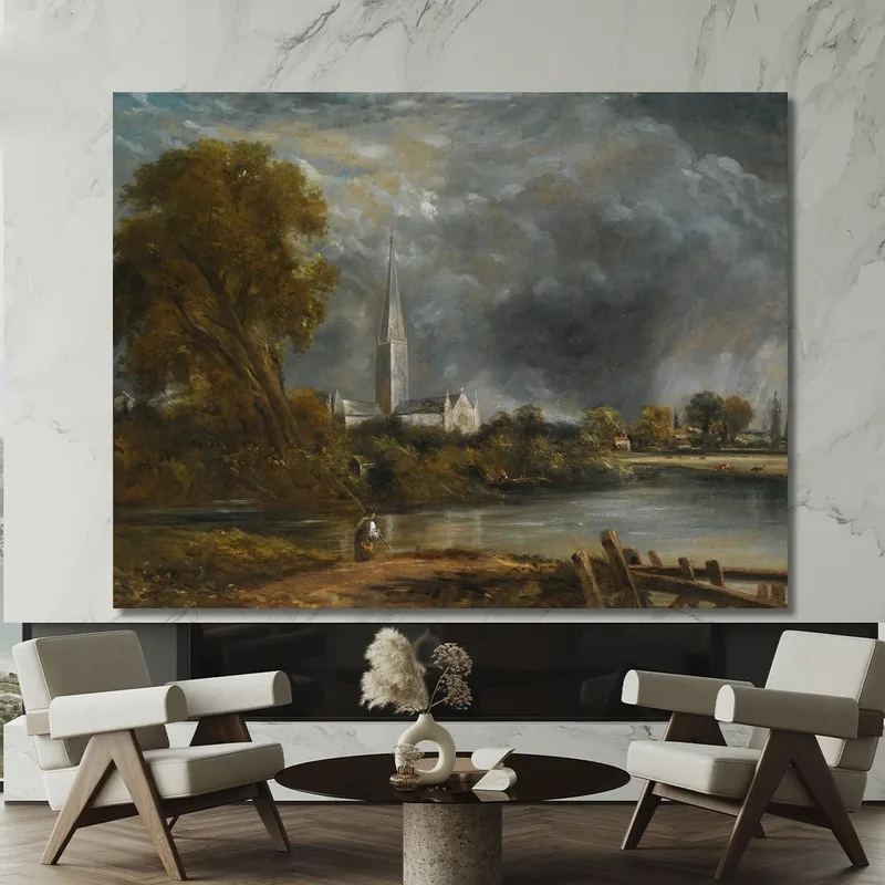 Cattedrale Di Salisbury Dai Prati (2) John Constable