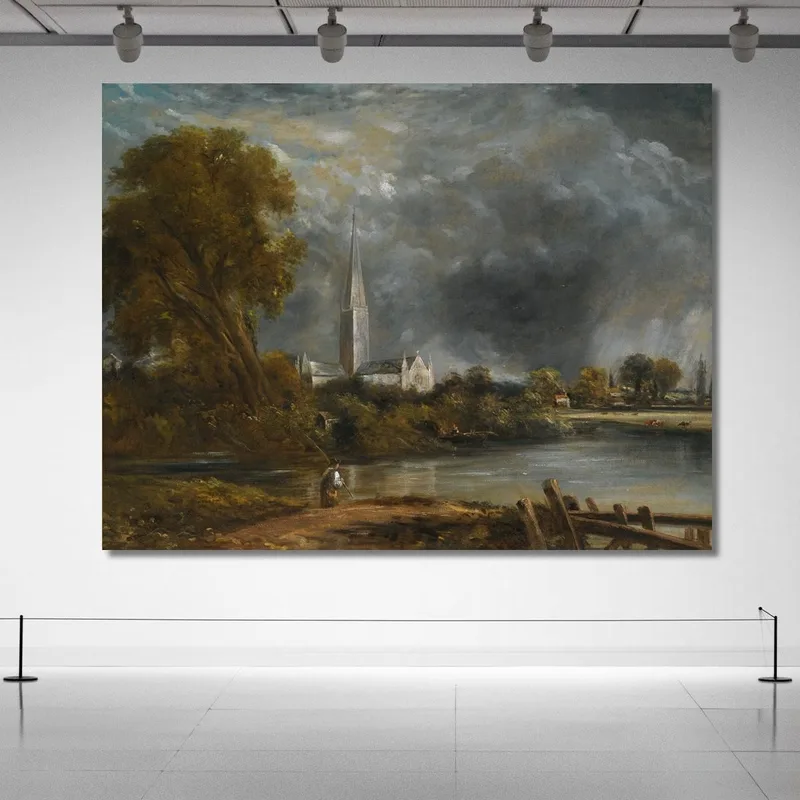 Cattedrale Di Salisbury Dai Prati (2) John Constable