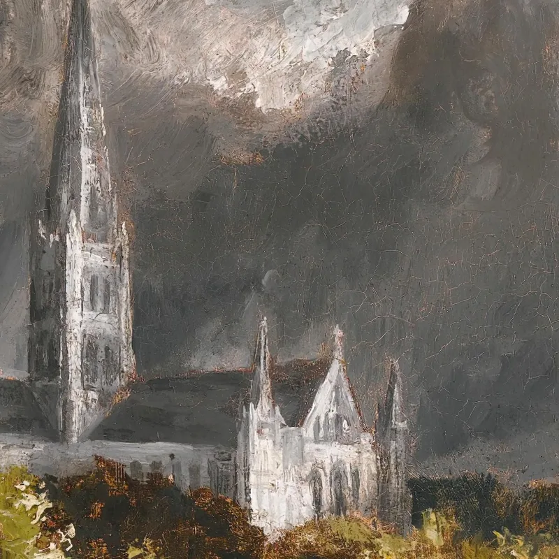 Cathédrale De Salisbury Depuis Les Prés John Constable