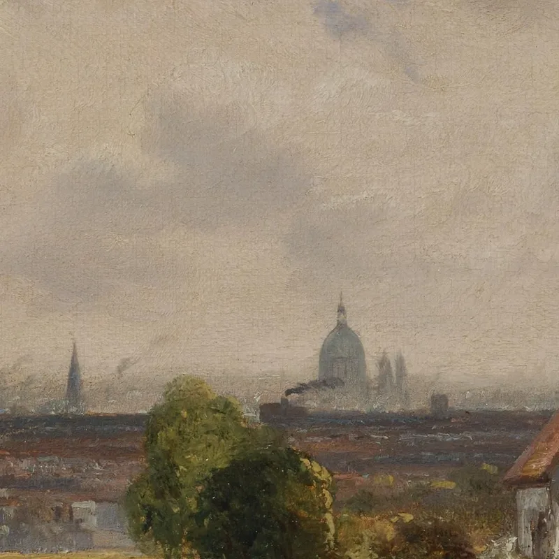 Cabaña De Sir Richard Steele En Hampstead John Constable
