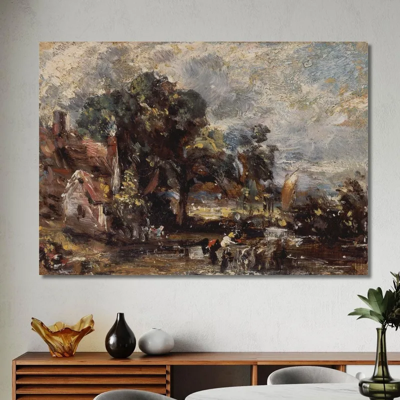 Skizze Für "Der Heuwagen" John Constable