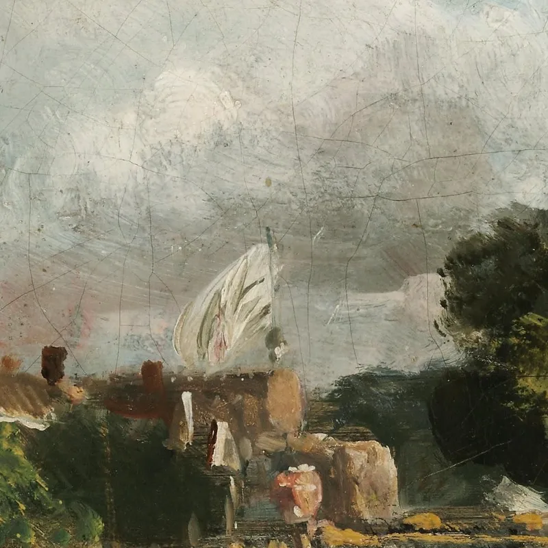 Célébration À East Bergholt De La Paix De 1814 John Constable