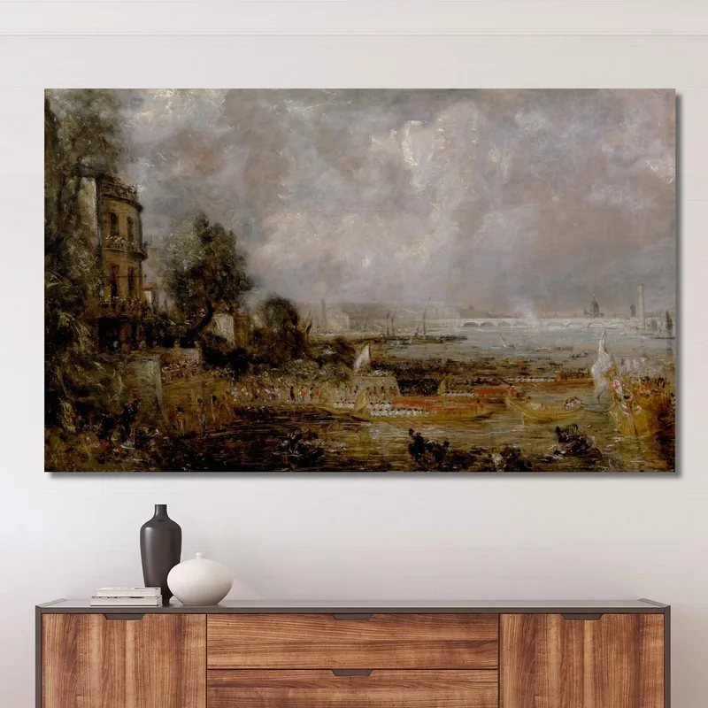 L'Inaugurazione Del Ponte Di Waterloo John Constable
