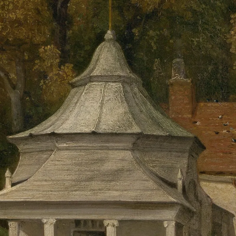 The Quarters Behind Alresford Hall John Constable