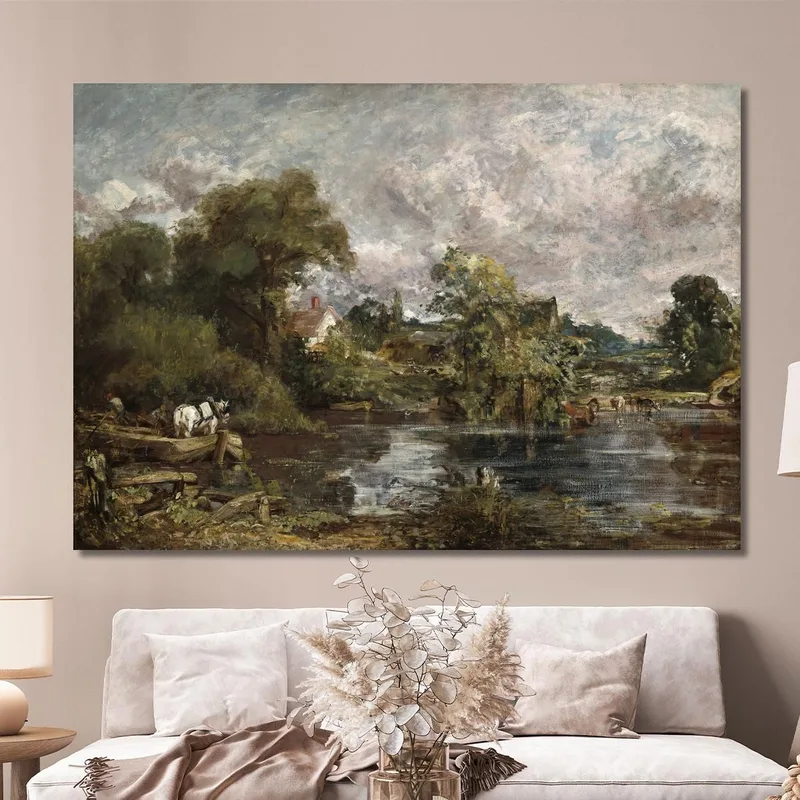 Il Cavallo Bianco John Constable
