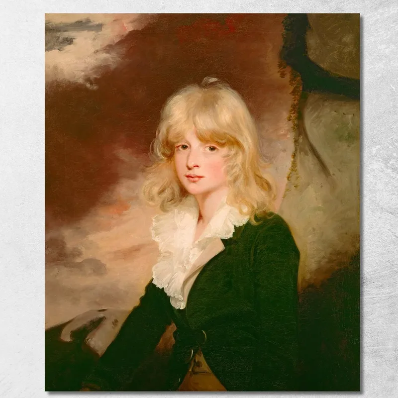 Giovanni Granville John Hoppner quadro stampa su tela