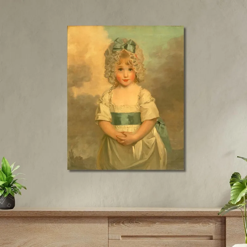 Miss Charlotte Papendick As A Child John Hoppner