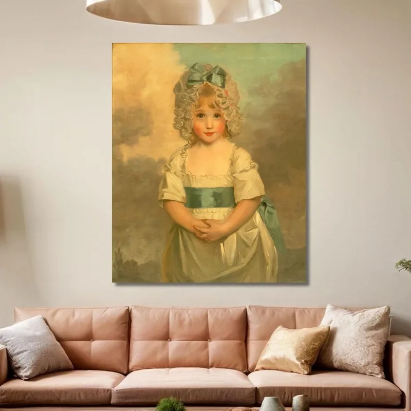 Miss Charlotte Papendick As A Child John Hoppner