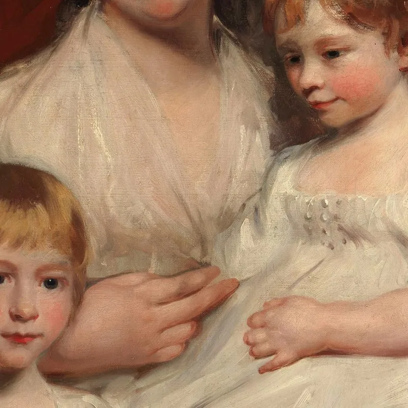 Frau John Garden Ann Und Ihre Kinder John Und Ann Margaret John Hoppner