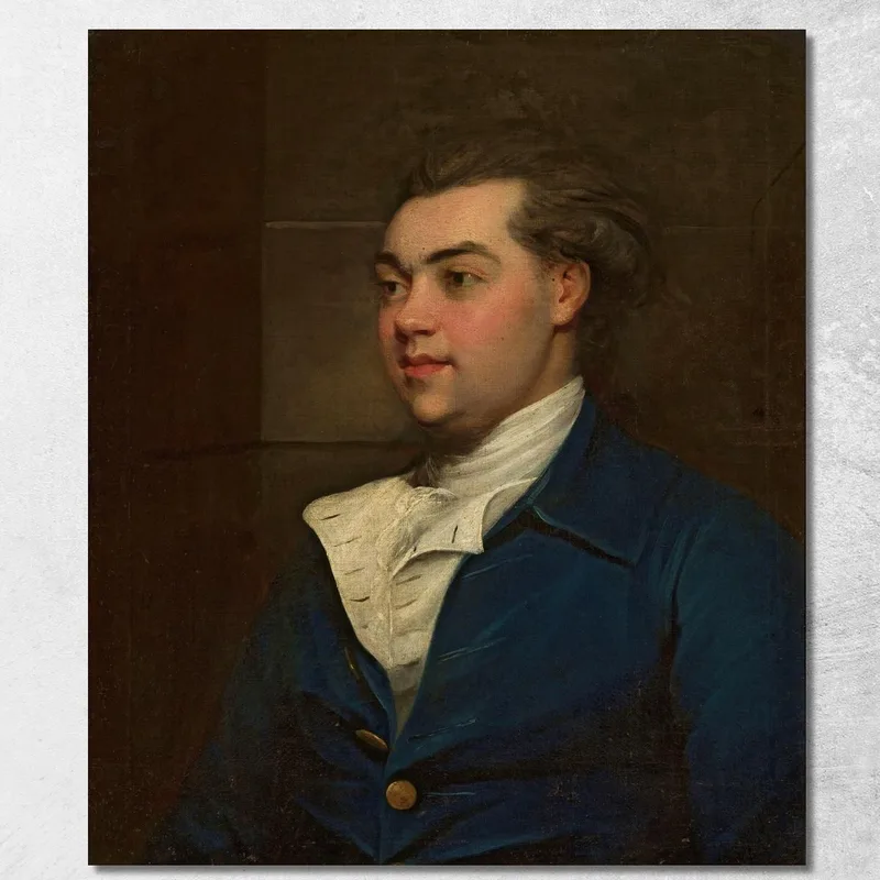 Ritratto Di Un Uomo John Hoppner quadro stampa su tela