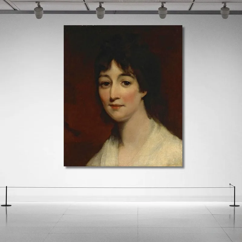 Porträt Von Lady Cavendish John Hoppner