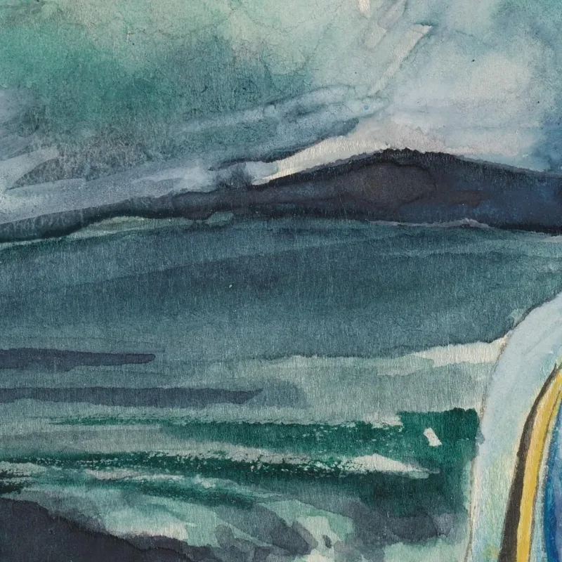 A Rishi Stirring Up A Storm John La Farge