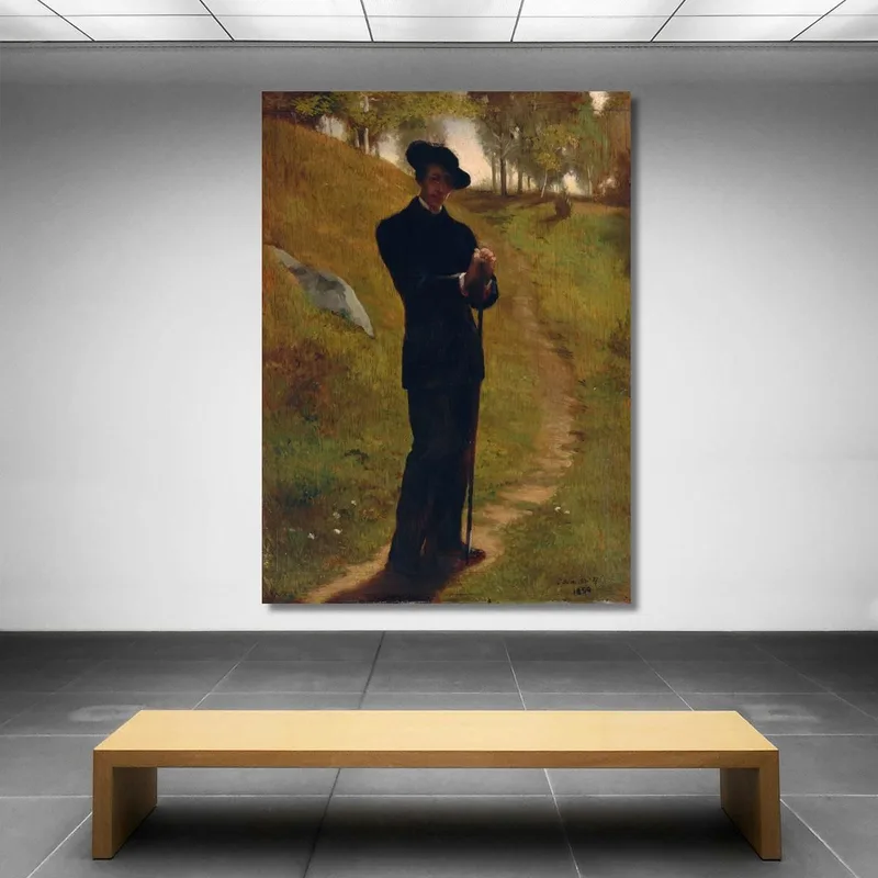Portrait Of The Painter John La Farge