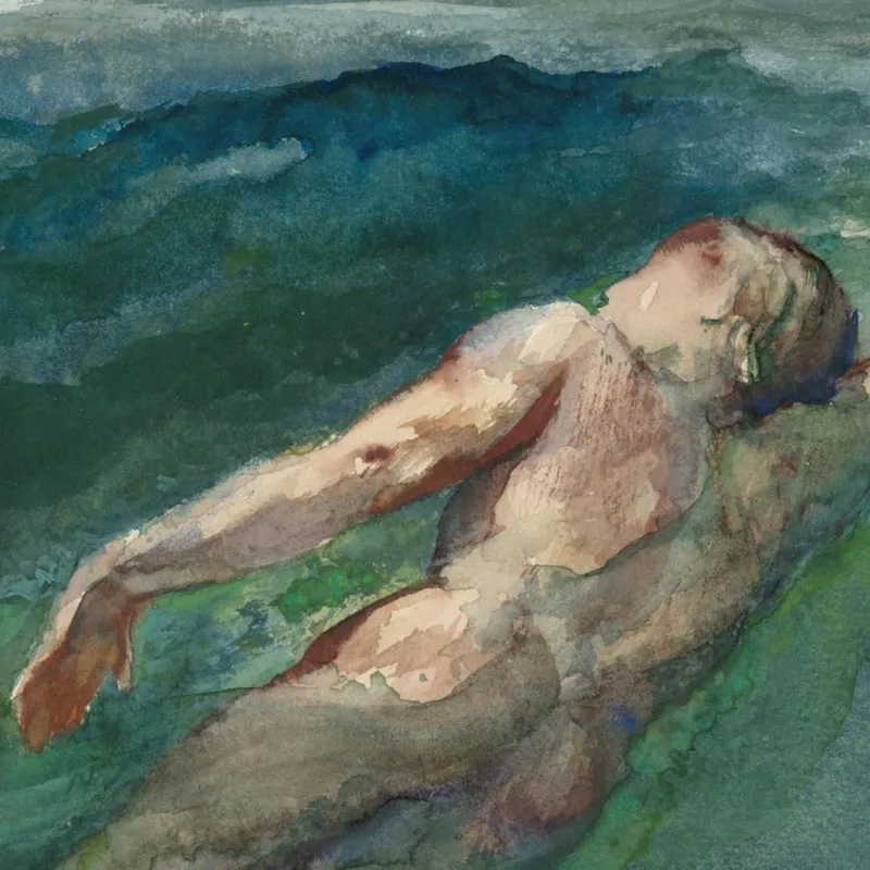 Swimmer John La Farge