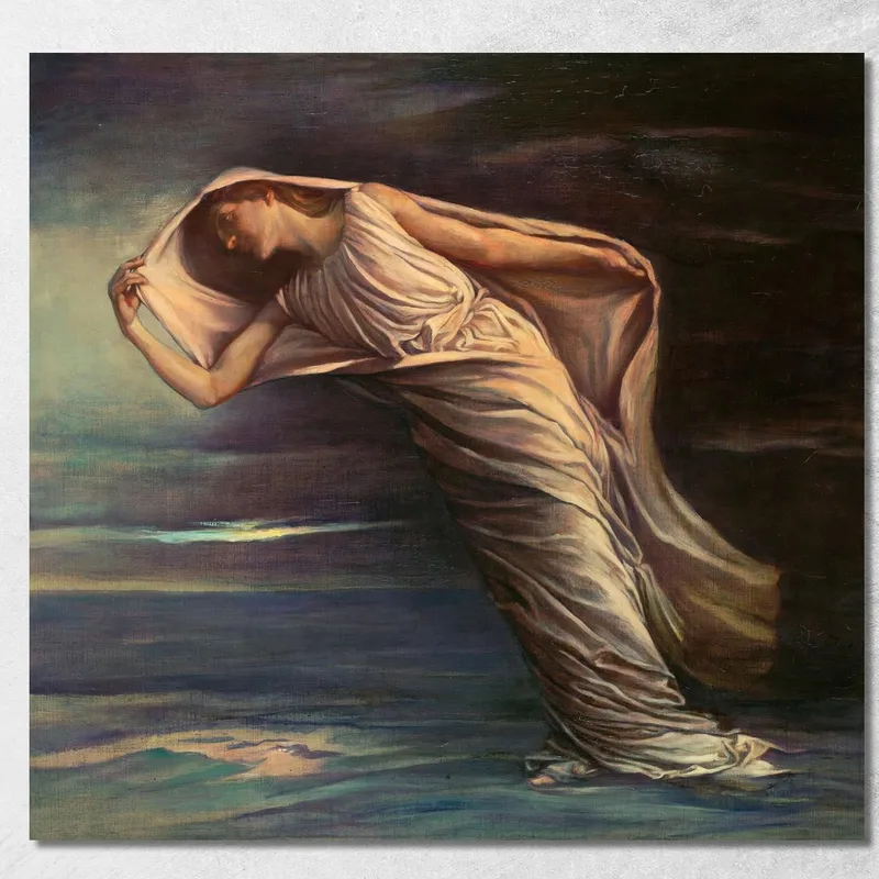 Die Morgendämmerung John La Farge drucken auf leinwand