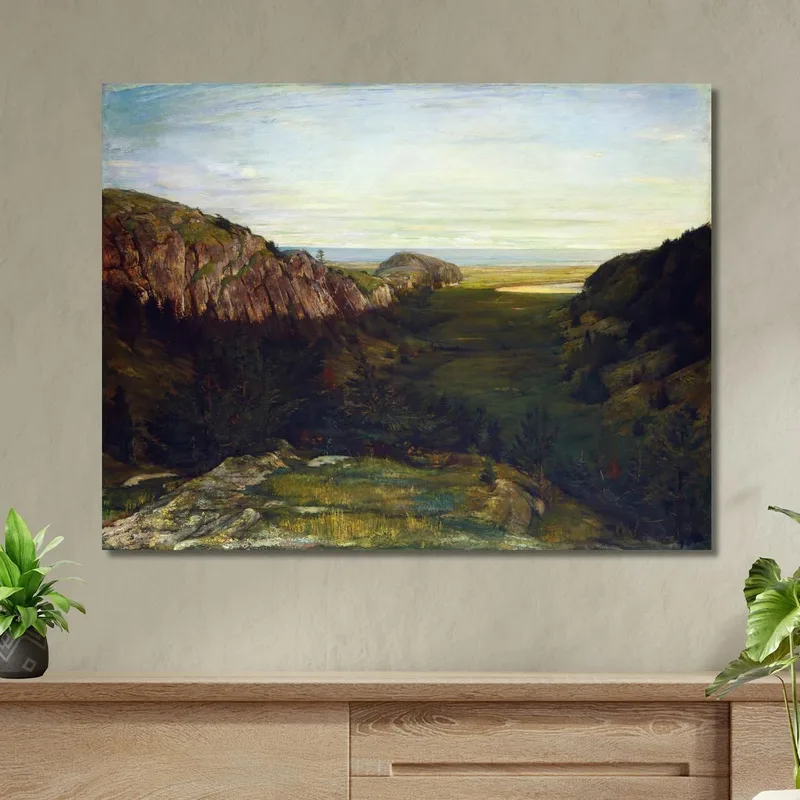 The Last Valley Paradise Rocks John La Farge